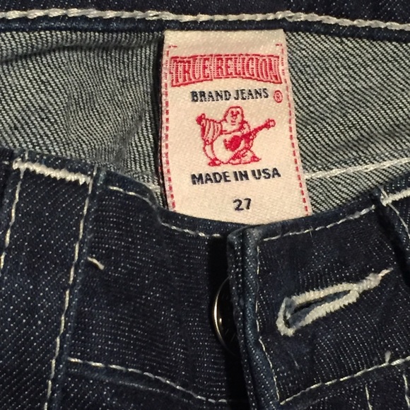 True Religion Jeans w/ Rhinestones - Picture 4 of 5